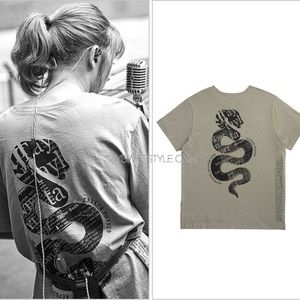 Taylor Swift Reputation Tour Snake Shirt